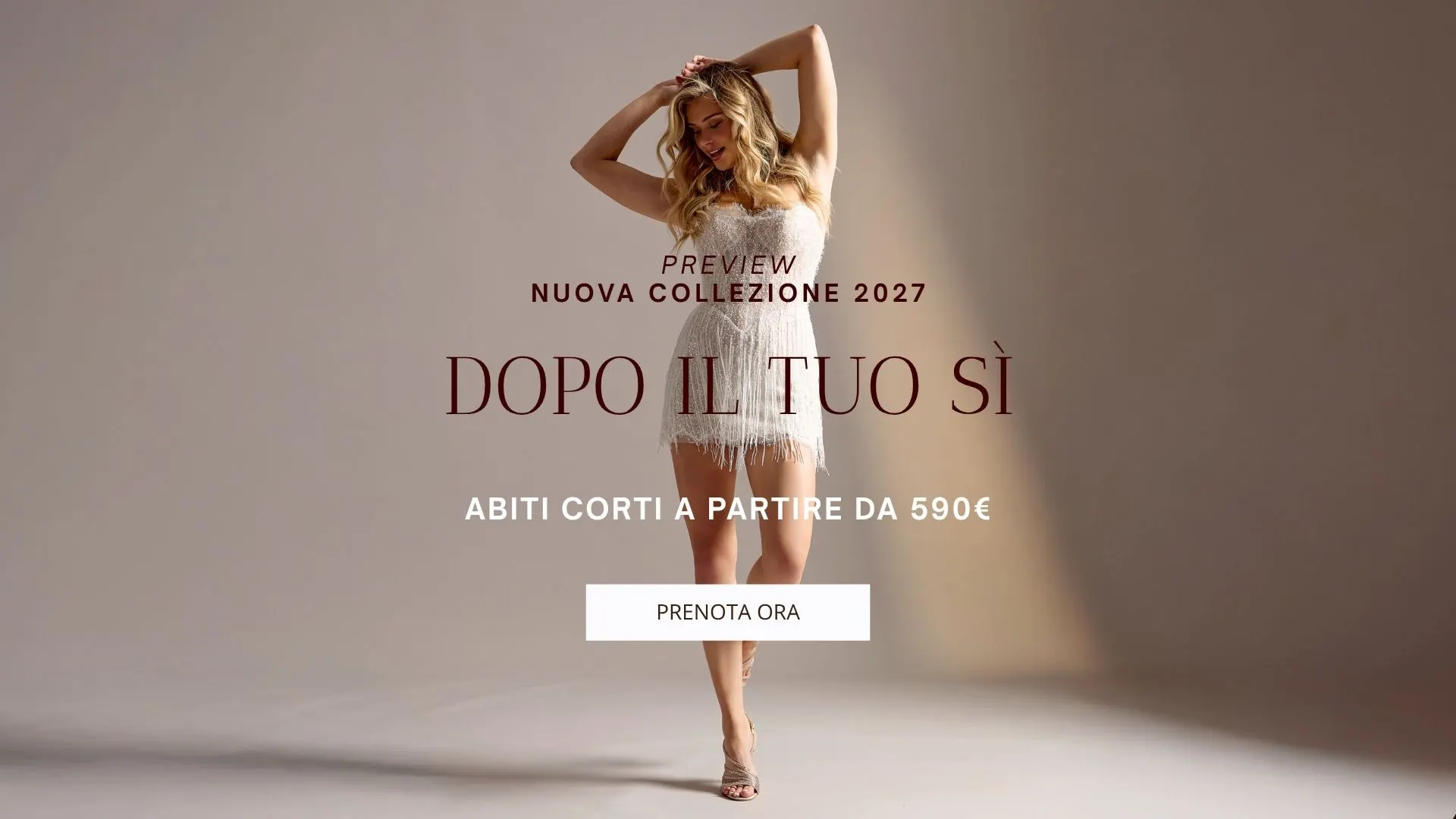 Abiti da sposa corti – Collezione 2027